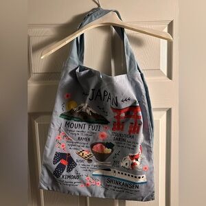 Japan Sight Seeing Themed SZ M Tote Bag